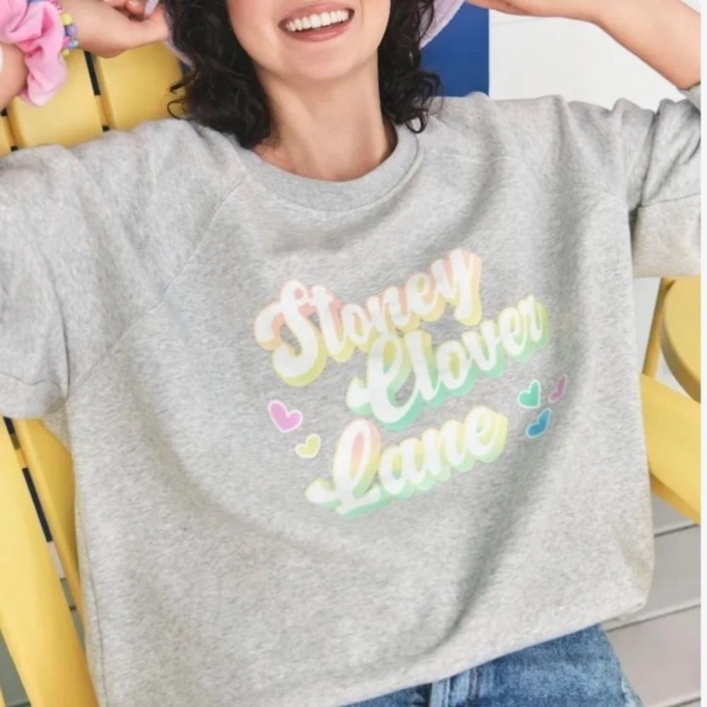 Stoney Clover Lane x Target collab sweatshirt sz M